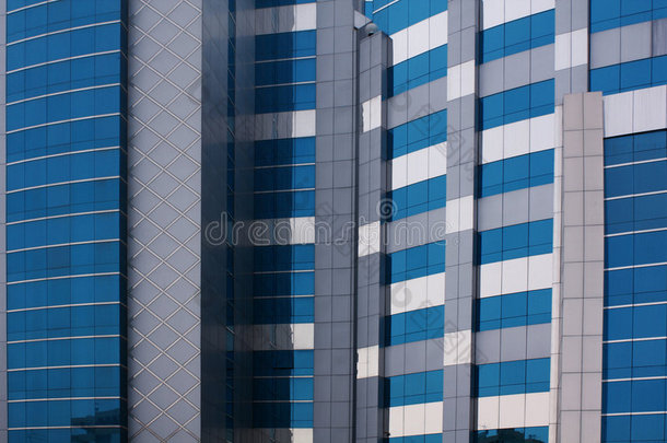 蓝色企业大厦