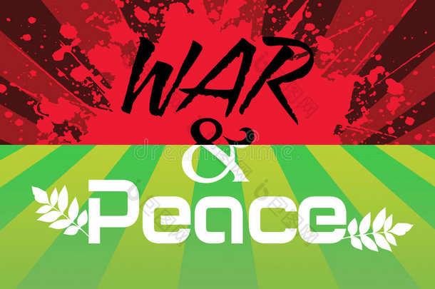 战争与和平路标插图图片包图网企业站