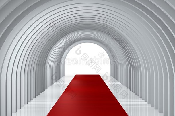 弧形隧道