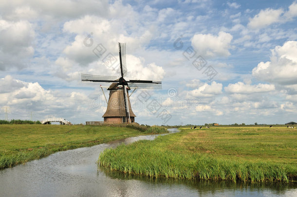 荷兰风车，农业建筑