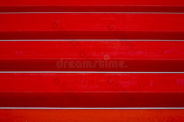 红色楼梯抽象