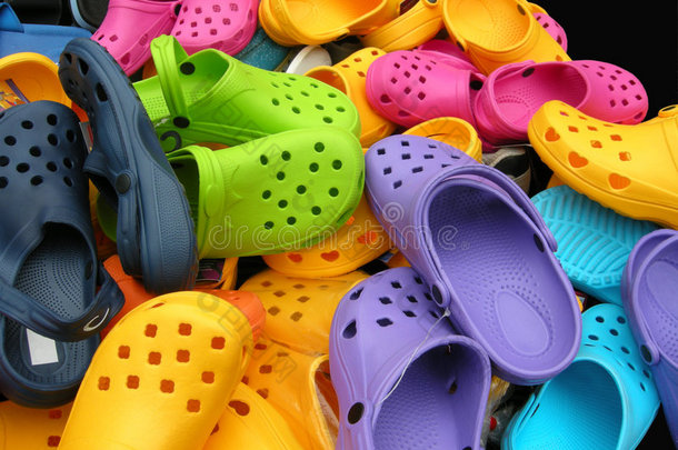彩色鞋子