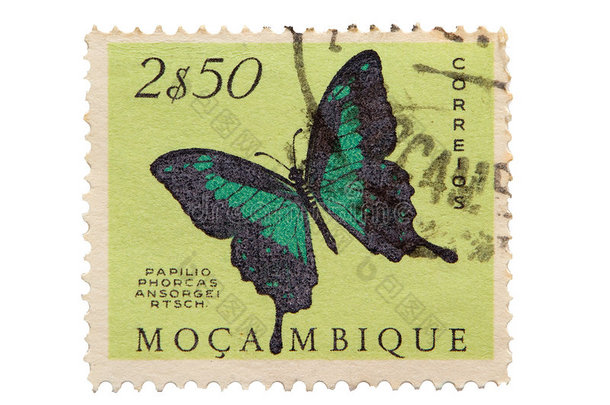 莫桑比克复古邮票