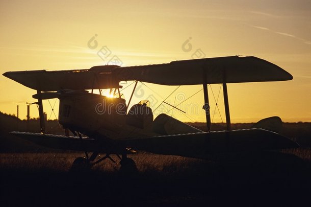 <strong>航空飞机</strong>空气双翼飞机经典的