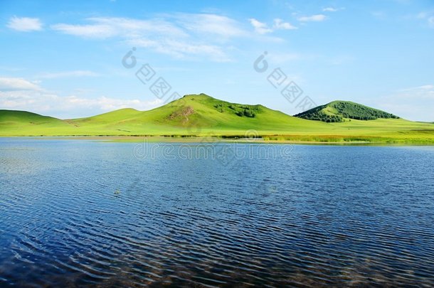 湖光山色