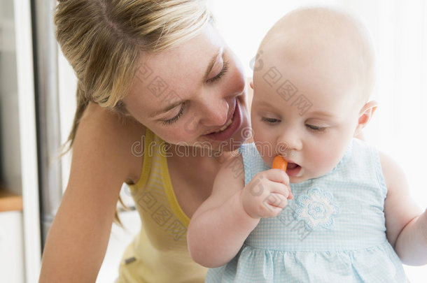 母婴吃胡萝卜