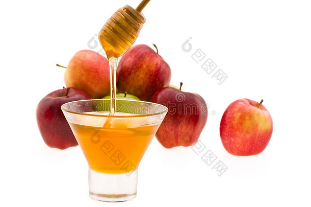 蜂蜜和苹果