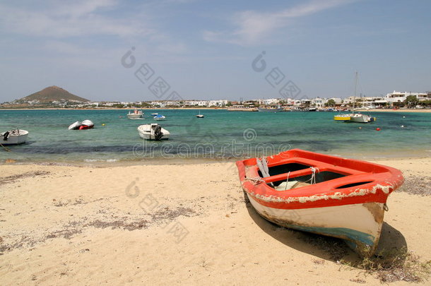 红船，纳克索斯，希腊
