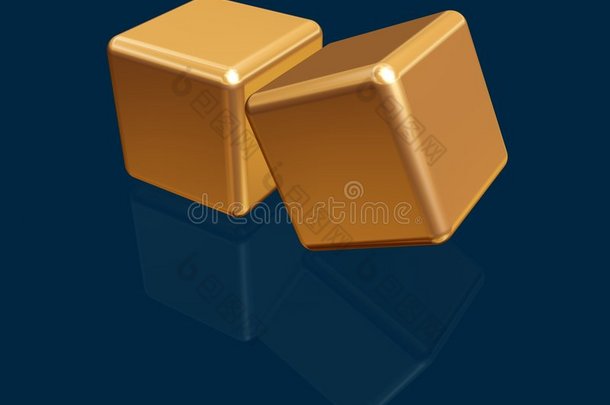 三维黄金立方体