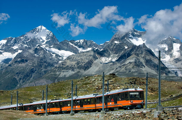 瑞士gornergrat火车