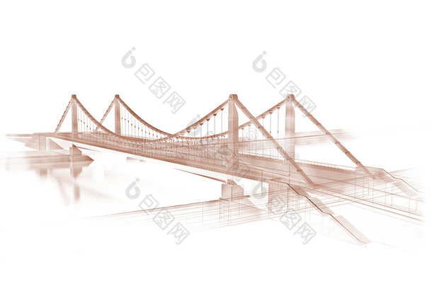 桥梁草图
