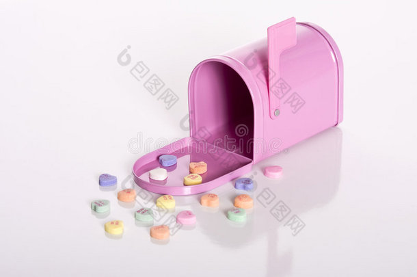 粉色邮箱