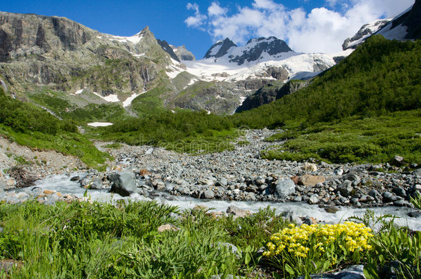 山川水花