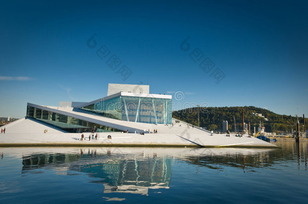 挪威奥斯陆的歌剧院
