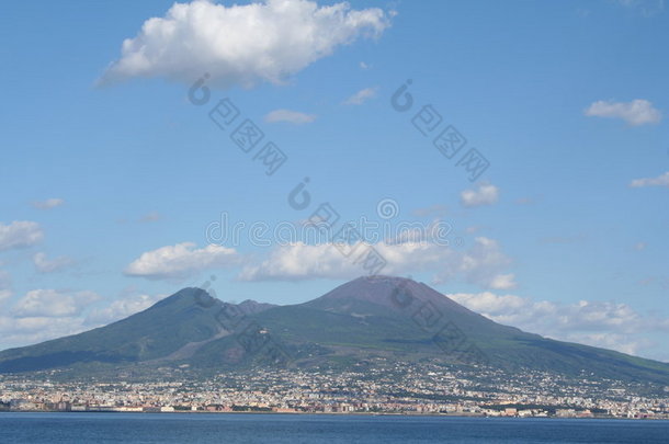 意大利。维苏威<strong>火山</strong>