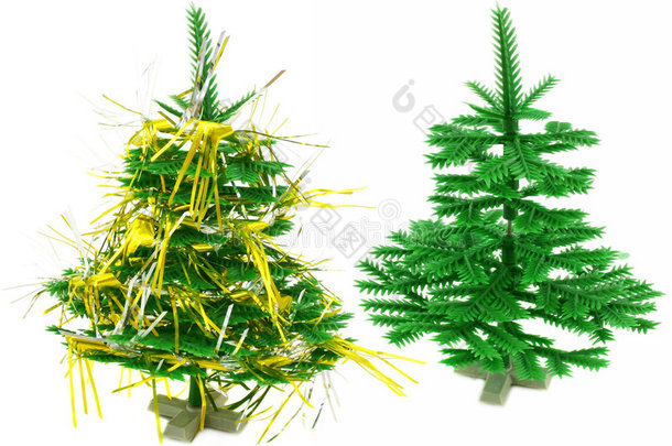 两棵圣诞树