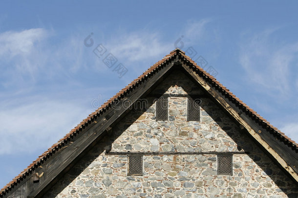 旧教堂屋顶