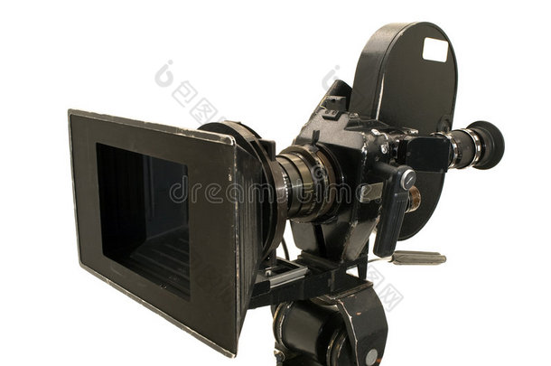 专业35毫米电影摄影机。