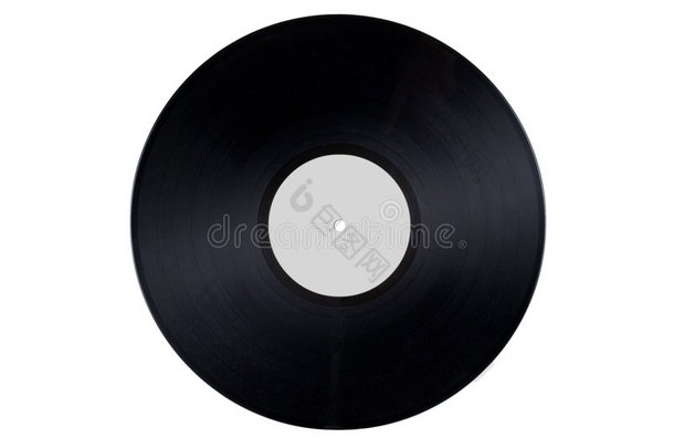 黑胶唱片灰色标签