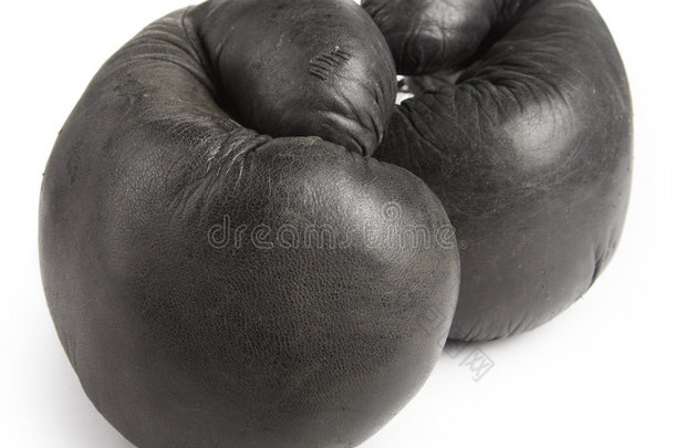 黑色拳击手套