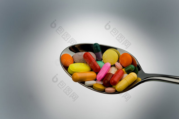 治疗疾病的药片和药物