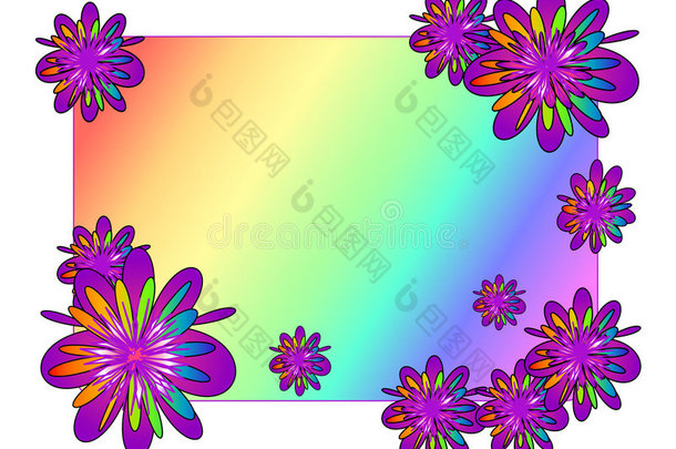 紫罗兰色框架