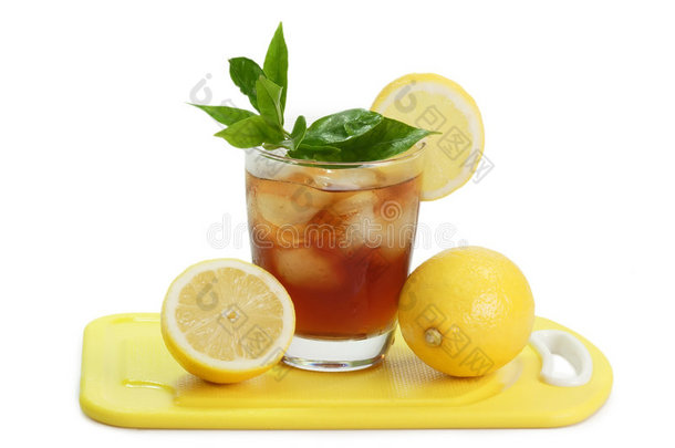 柠檬冰茶
