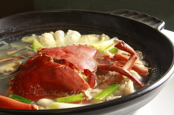 中餐海鲜蟹汤