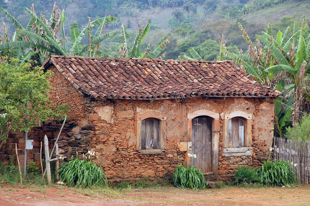 古代的建筑学巴西世纪乡村