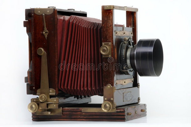 复古木框照相相机