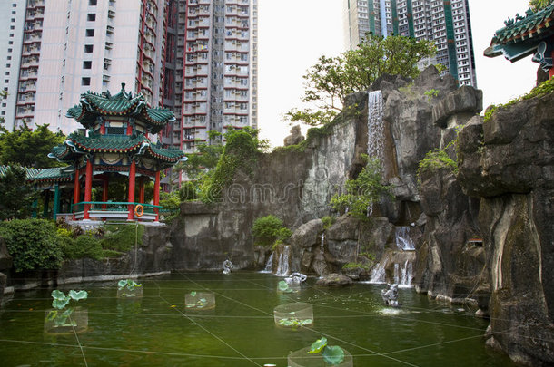 香港中华水上花园高层建筑