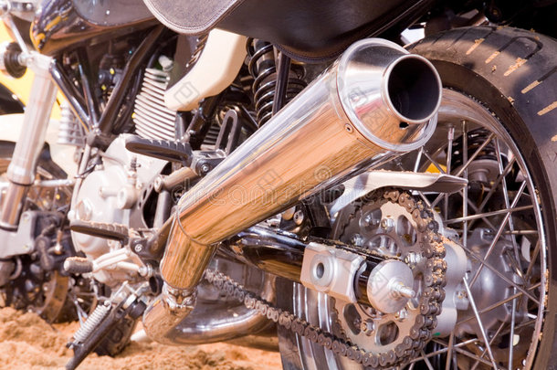 摩托车排气管
