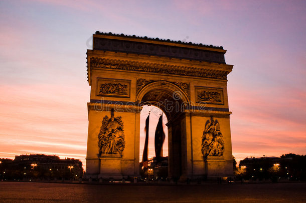 巴黎triupmh拱门