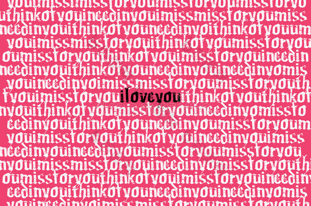 love字体模式