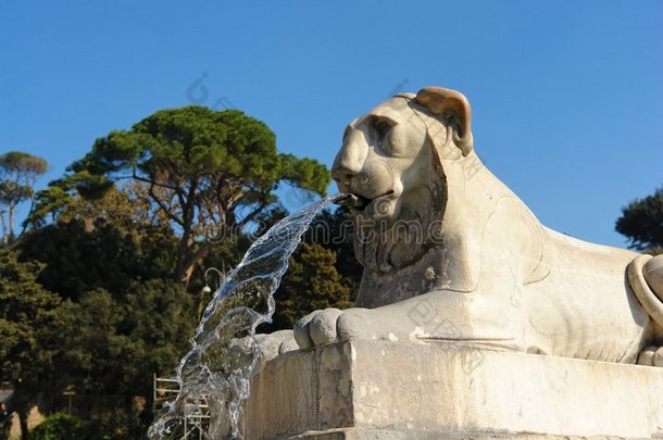 罗马波波罗广场喷泉