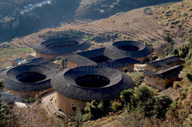福建土楼中国特色建筑图片-包图网企业站