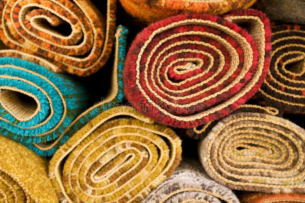 彩色地毯