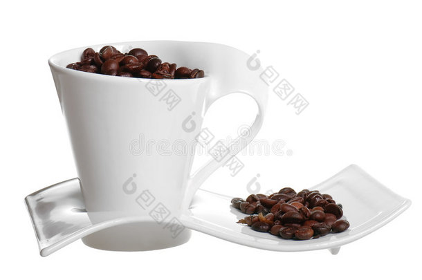 一杯咖啡豆