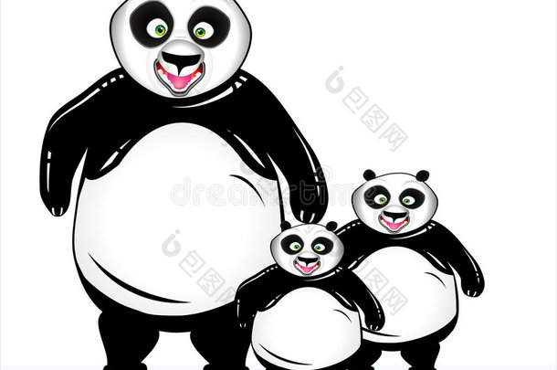 高细节熊猫