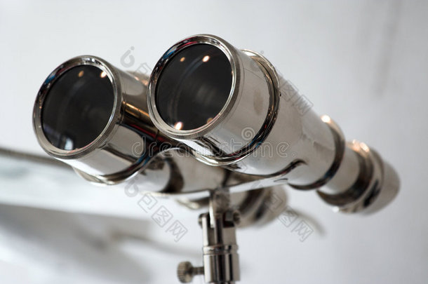 <strong>不锈</strong>钢装饰双筒望远镜