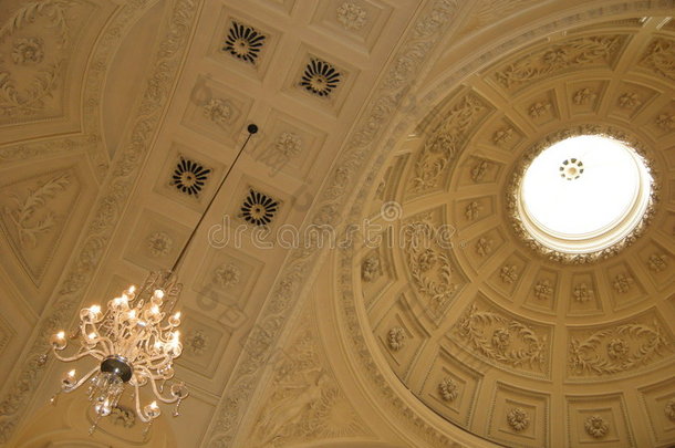 英国罗马浴室天花板