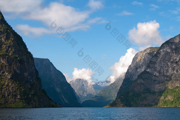 挪威naeroyfjord（联合国教科文组织世界遗产）