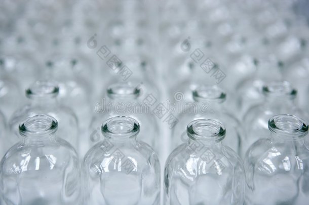 玻璃透明空瓶流水线