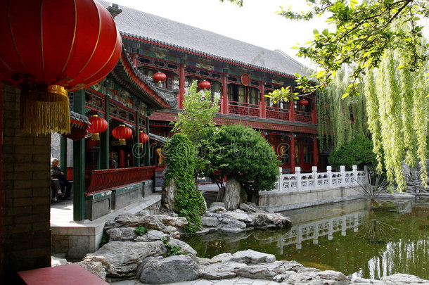 中国古代皇家园林。