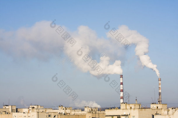 发电厂排放