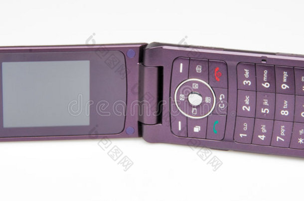 紫色手机