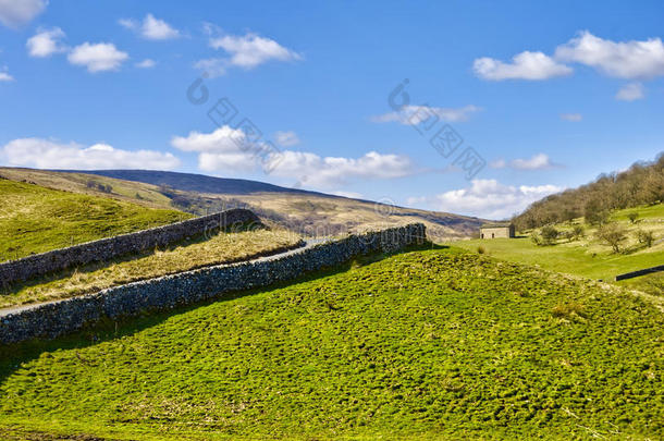 农村干燥的石墙