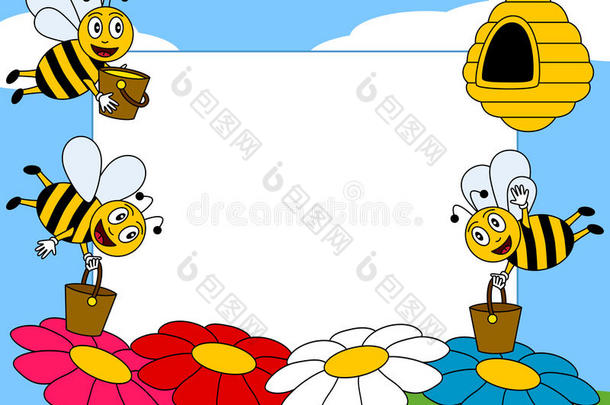卡通蜜蜂相框[1]