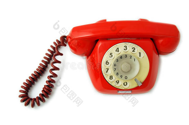 旧电话红