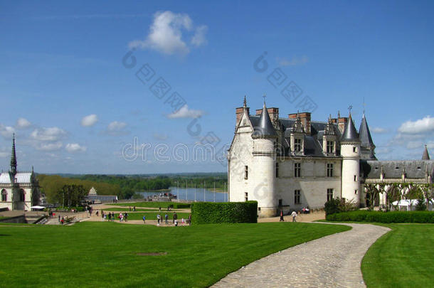 卢瓦尔河上的法国城堡